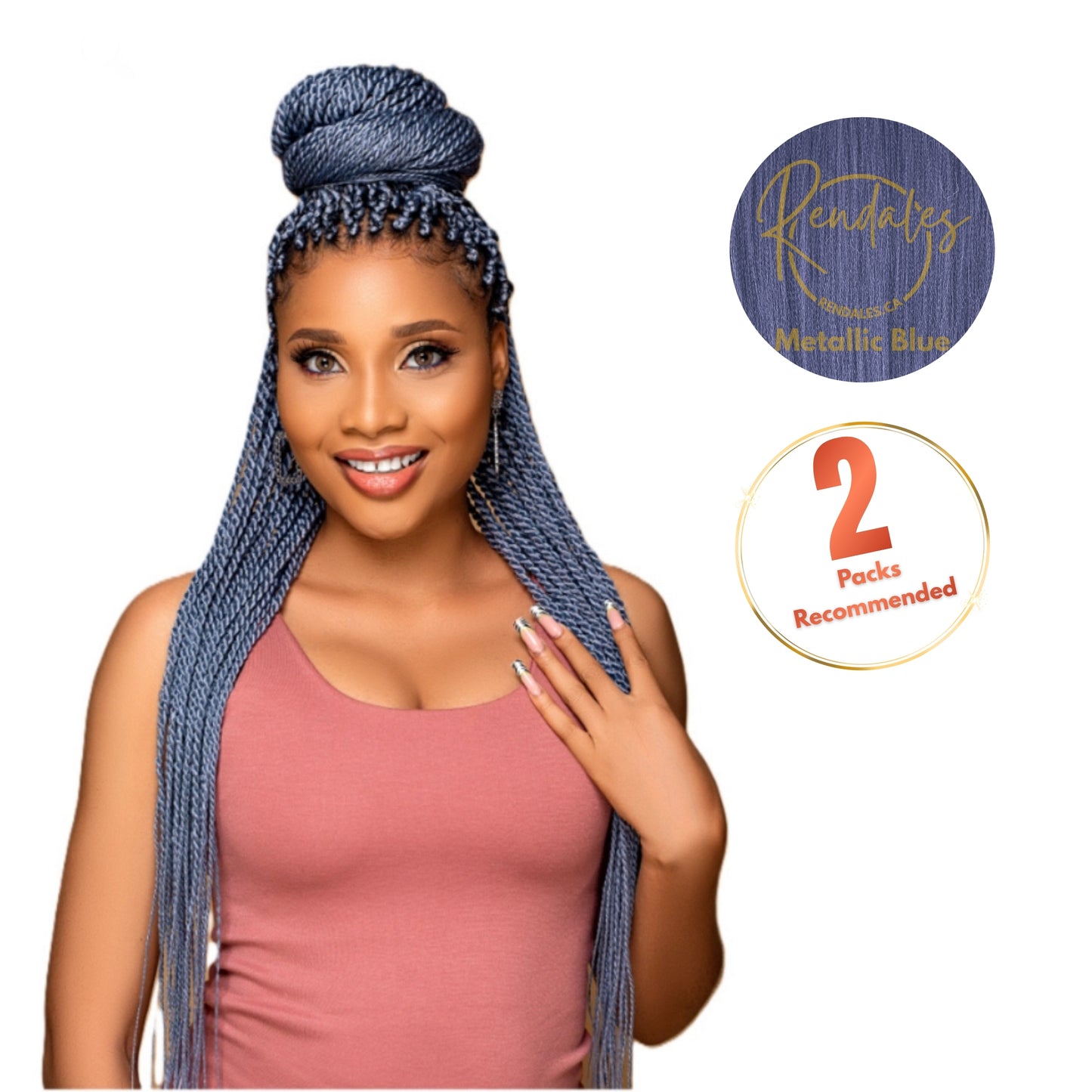 Lush Hair Wow Braids, 82", 230g