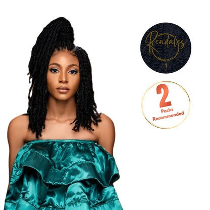 Lush Hair Kinky Twist, 24", 100g
