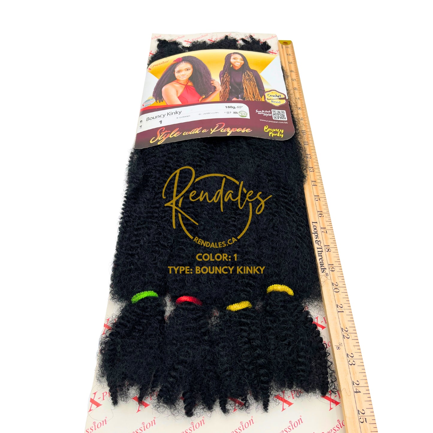 X-Pression Bouncy Kinky, 60", 180g