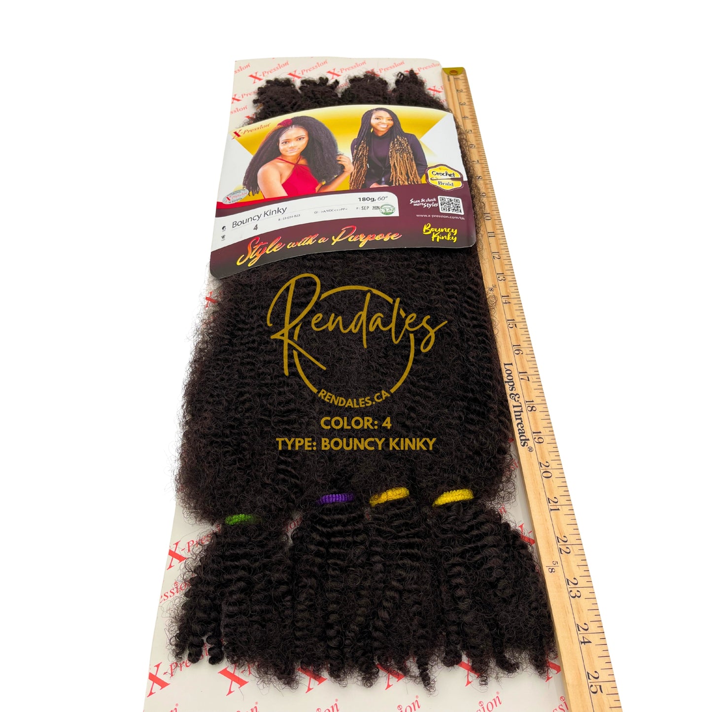 X-Pression Bouncy Kinky, 60", 180g