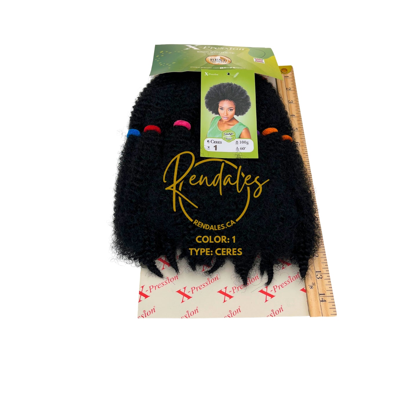 X-Pression Ceres Braid, 60", 100g