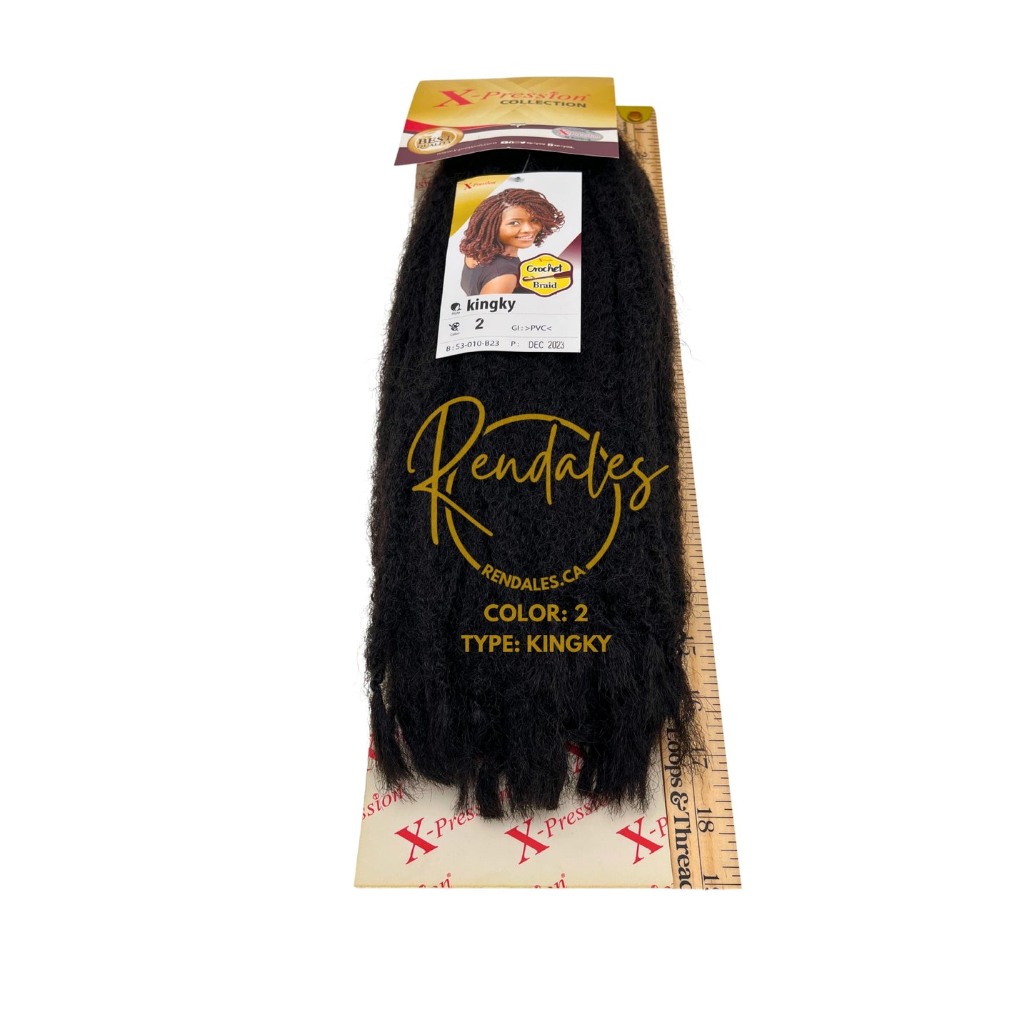 X-Pression Kingky Braid, 53", 100g