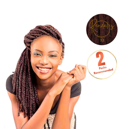 X-Pression Kingky Braid, 53", 100g