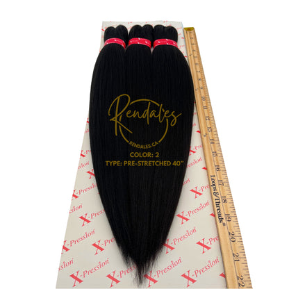 X-Pression Pre-stretched Braid 3X
