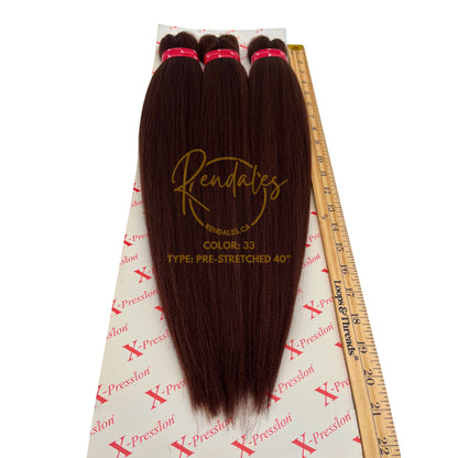 X-Pression Pre-stretched Braid 3X