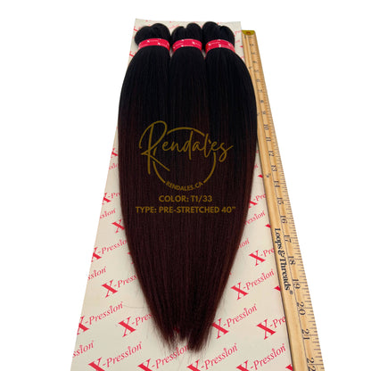 X-Pression Pre-stretched Braid 3X