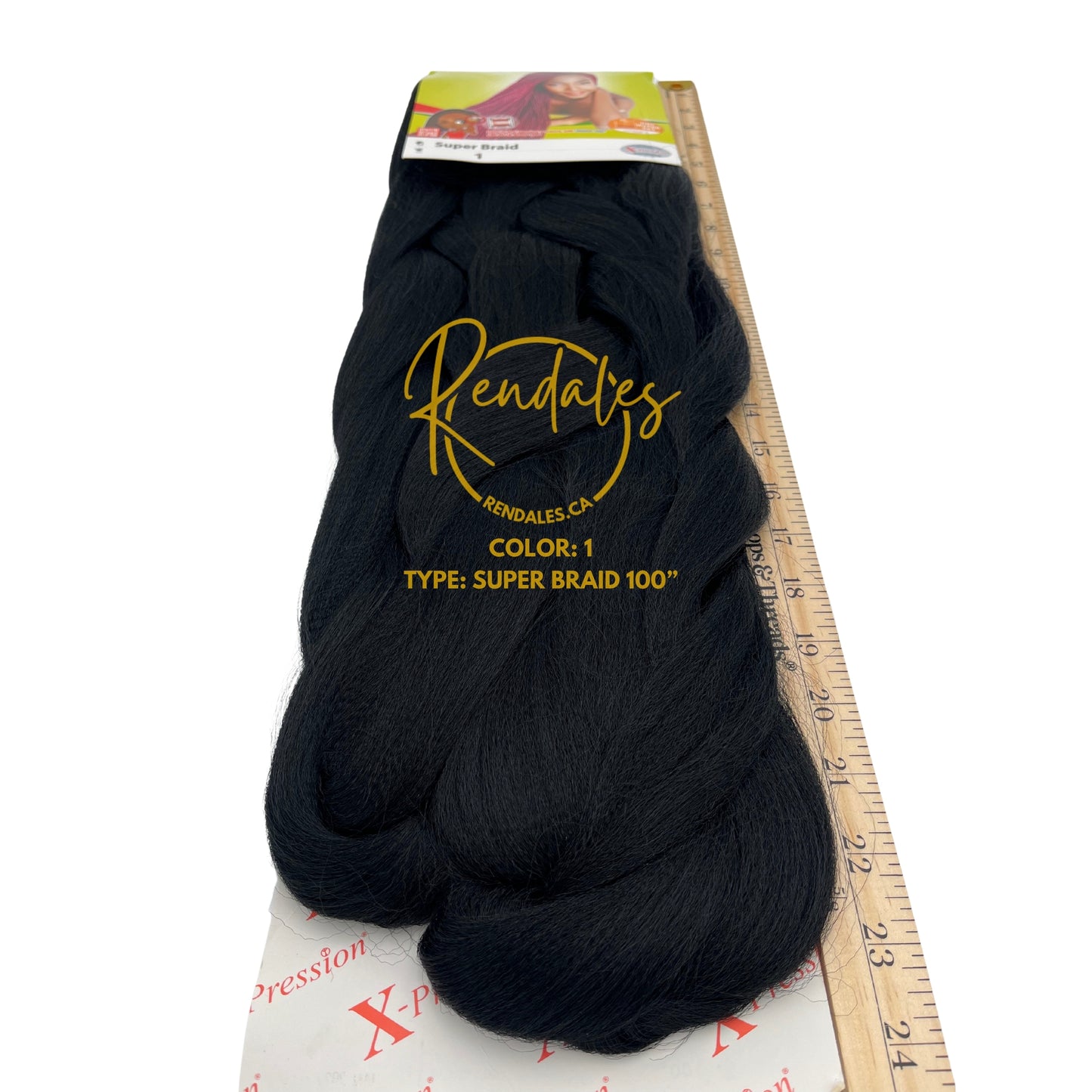 X-Pression Super Braid, 100", 330g