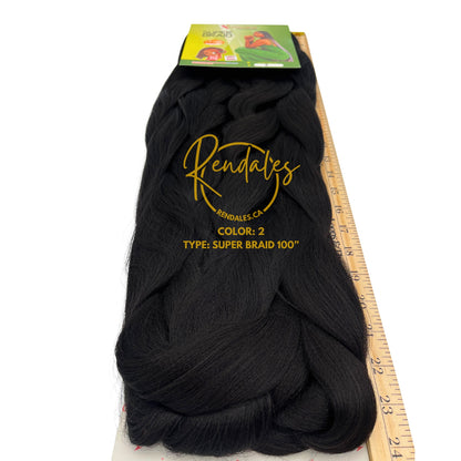 X-Pression Super Braid, 100", 330g