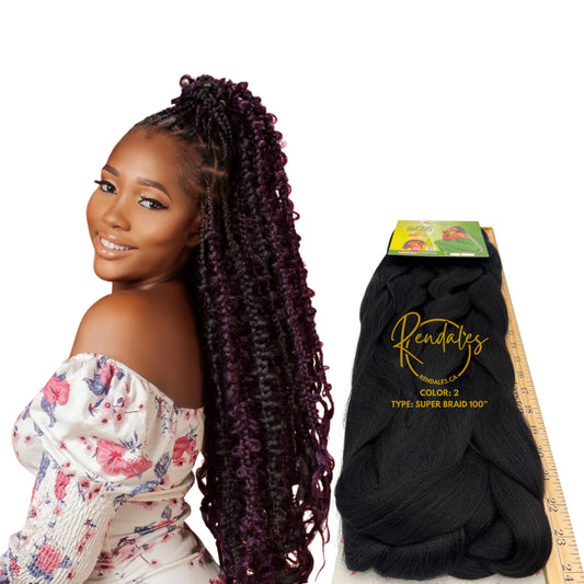 X-Pression Super Braid, 100", 330g