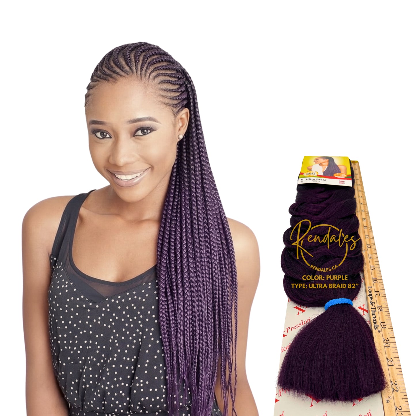 X-Pression Ultra Braid, 82", 165g