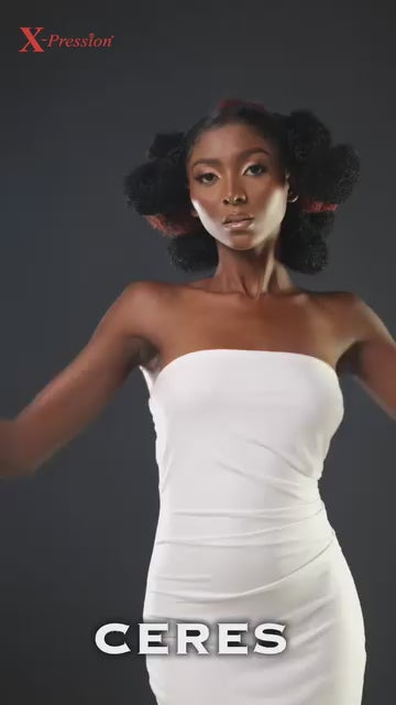 X-Pression Ceres, 60", African hair, Kinky, Synthetic, 100g